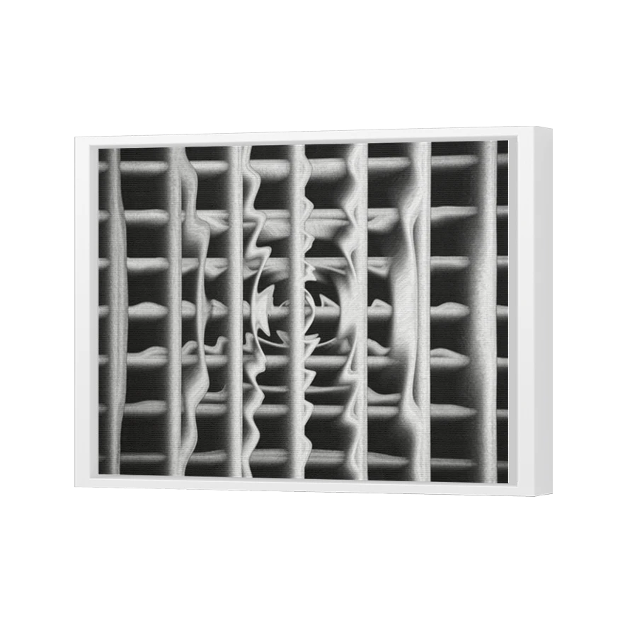 Thumbnail for Canvas - White Floating Frame
