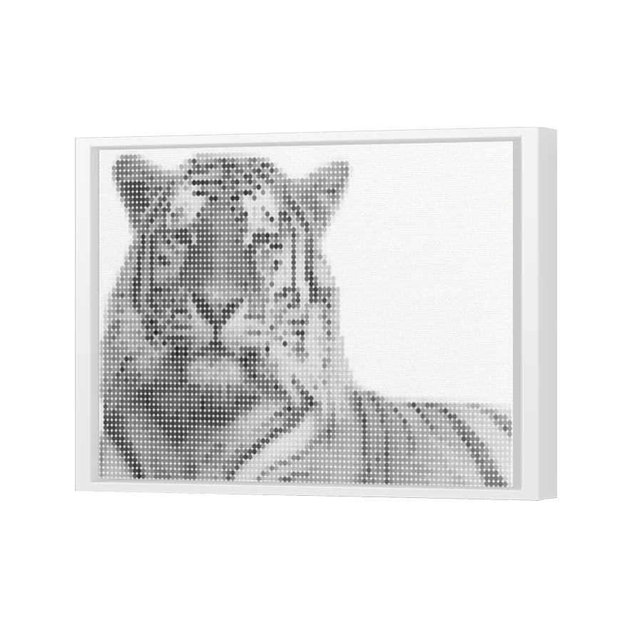 Thumbnail for Canvas - White Floating Frame