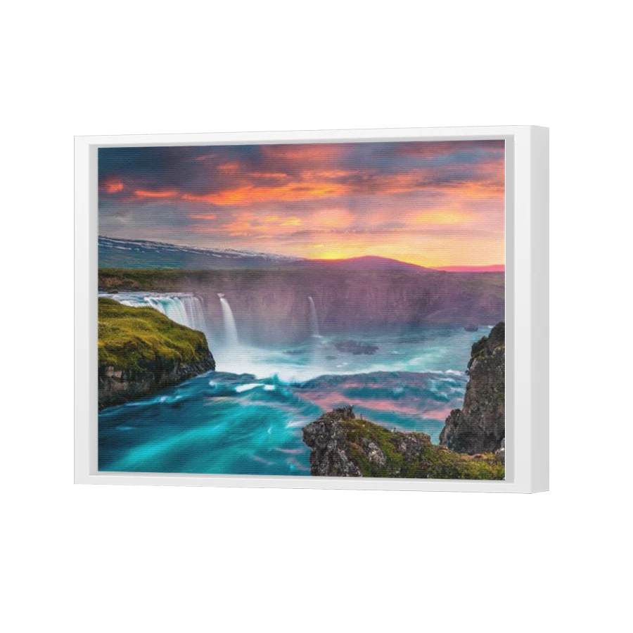 Thumbnail for Canvas - White Floating Frame