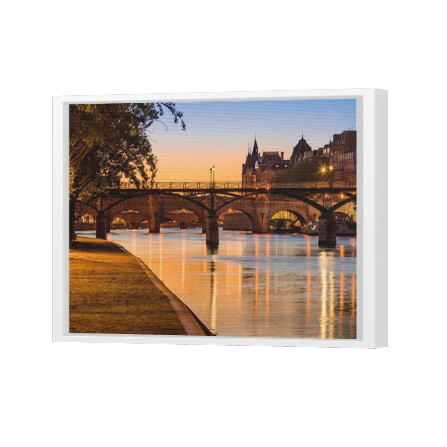 Thumbnail for Canvas - White Floating Frame
