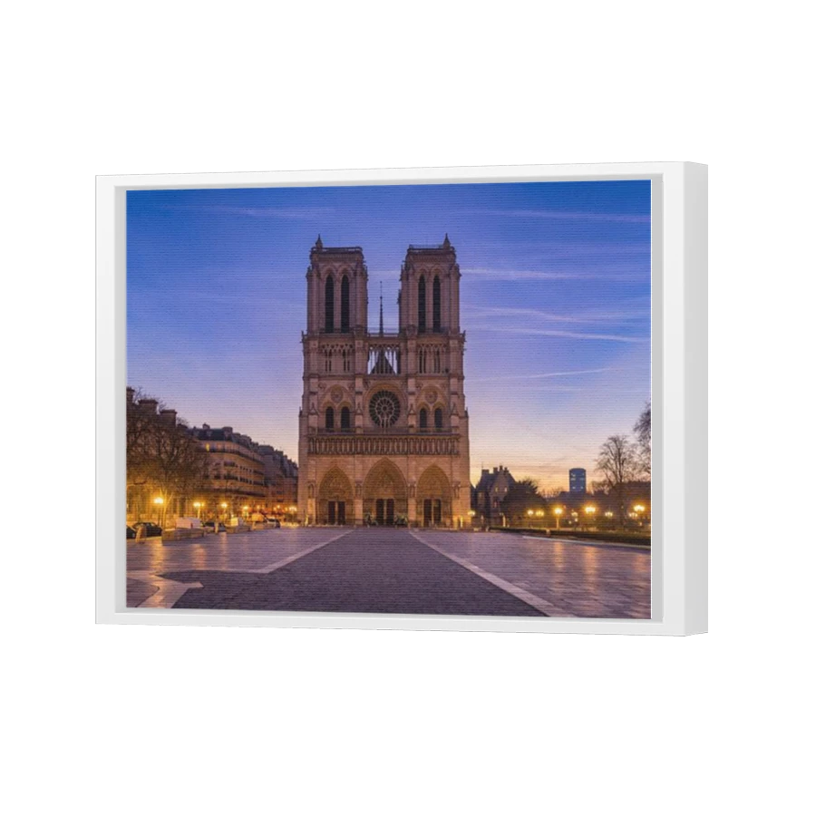 Thumbnail for Canvas - White Floating Frame