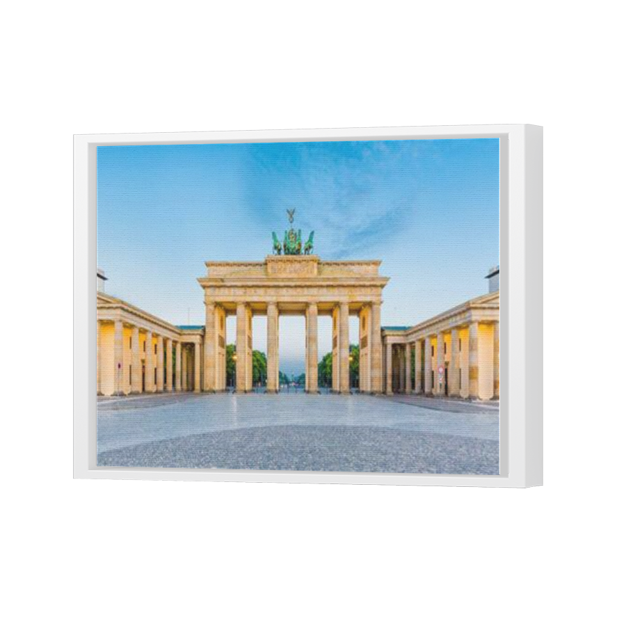Thumbnail for Canvas - White Floating Frame