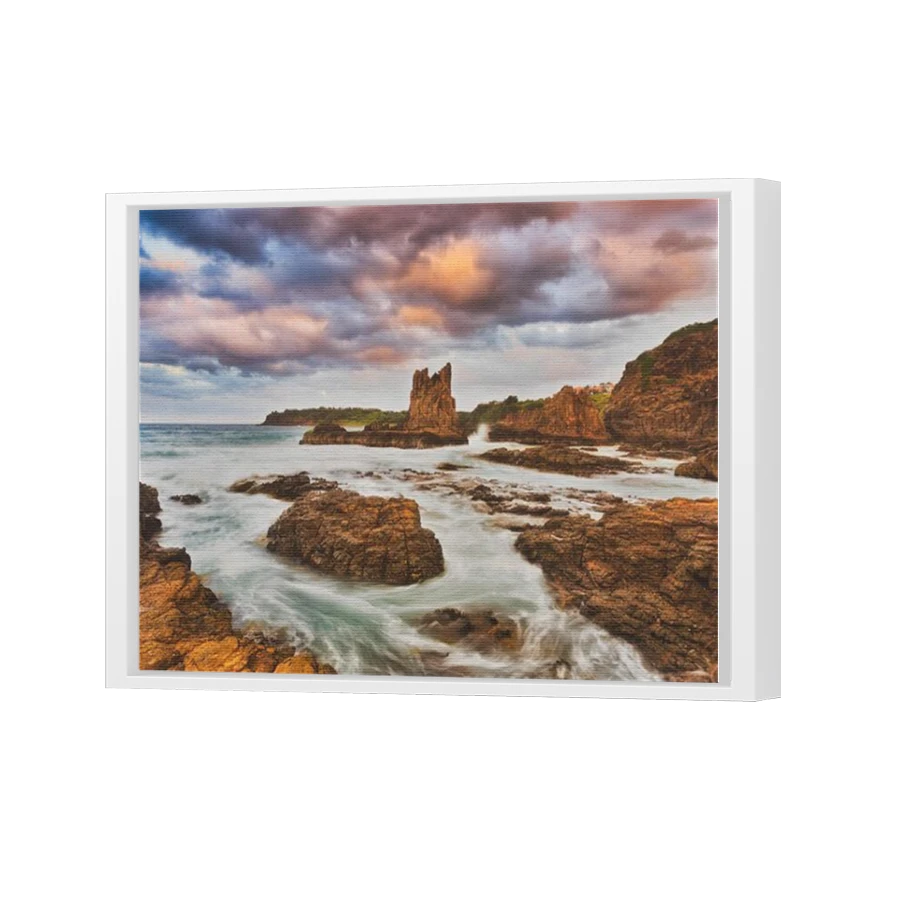 Thumbnail for Canvas - White Floating Frame