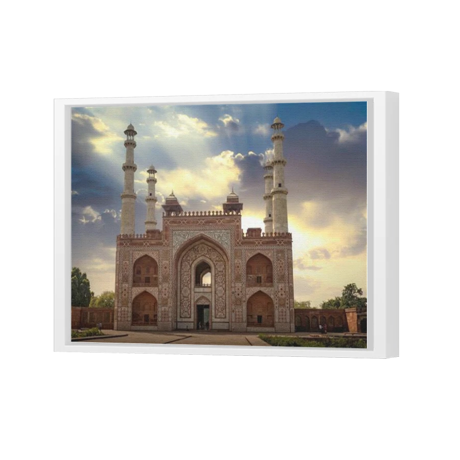 Thumbnail for Canvas - White Floating Frame