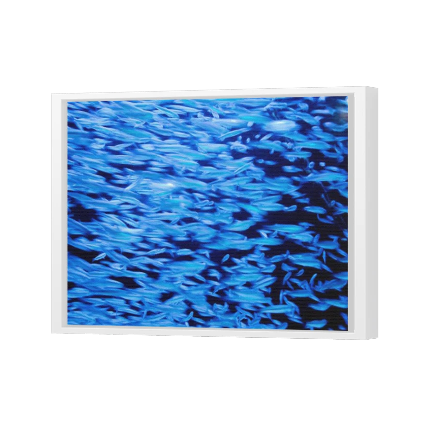 Thumbnail for Canvas - White Floating Frame