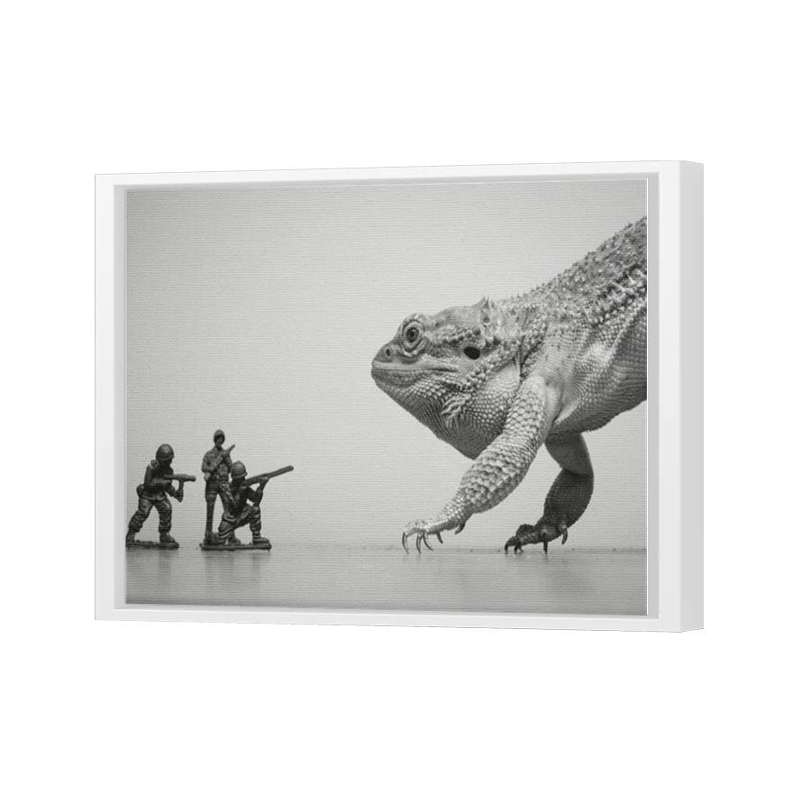 Thumbnail for Canvas - White Floating Frame