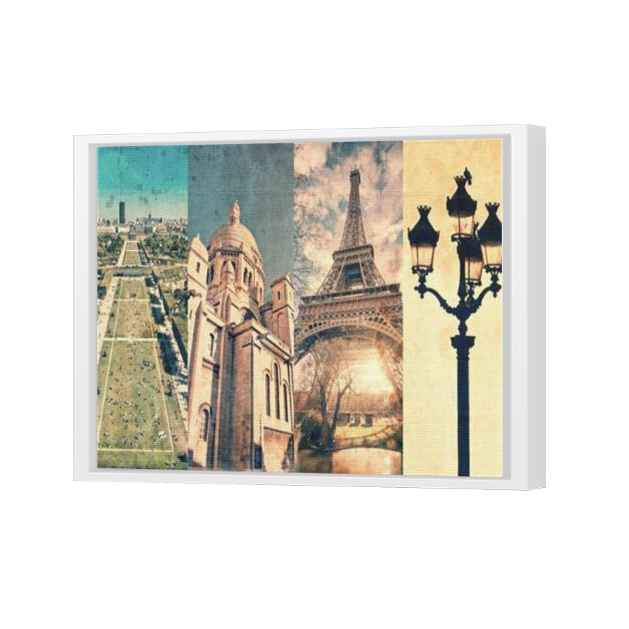 Thumbnail for Canvas - White Floating Frame