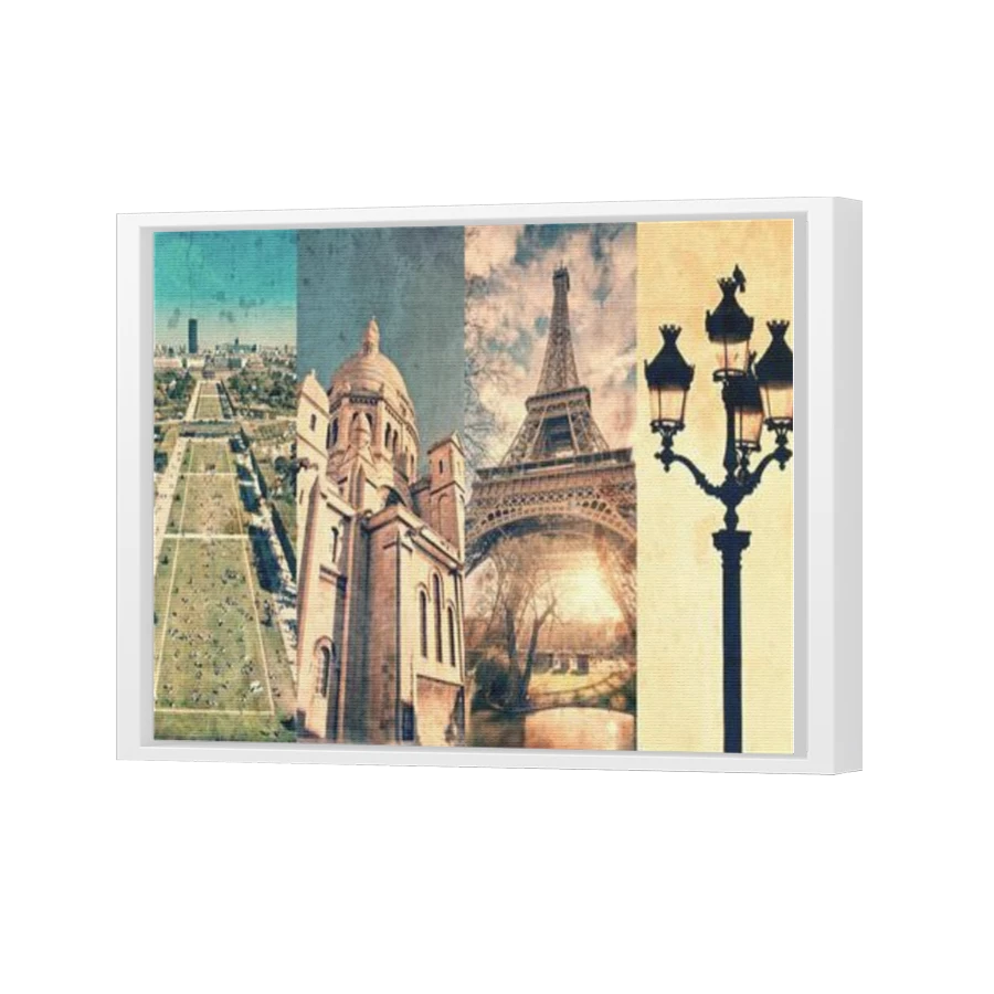 Thumbnail for Canvas - White Floating Frame