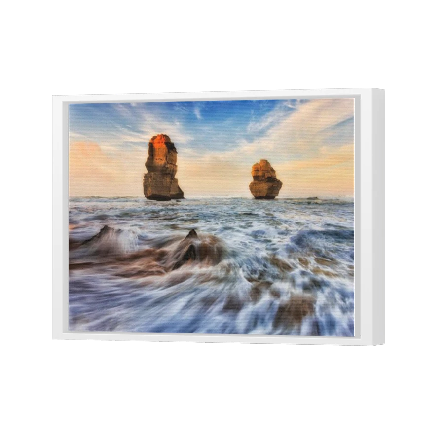 Thumbnail for Canvas - White Floating Frame