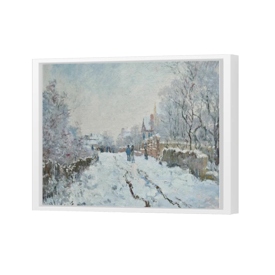 Thumbnail for Canvas - White Floating Frame