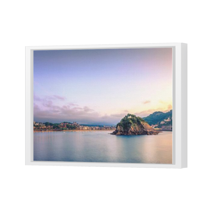 Thumbnail for Canvas - White Floating Frame