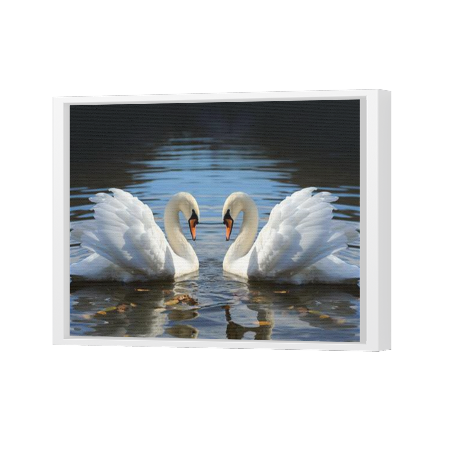 Thumbnail for Canvas - White Floating Frame