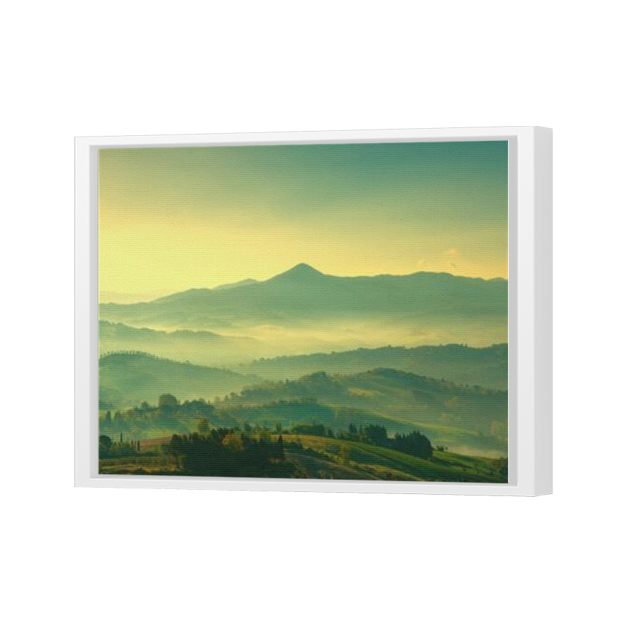 Thumbnail for Canvas - White Floating Frame