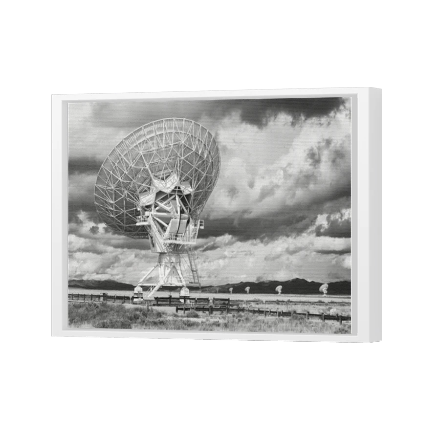 Thumbnail for Canvas - White Floating Frame