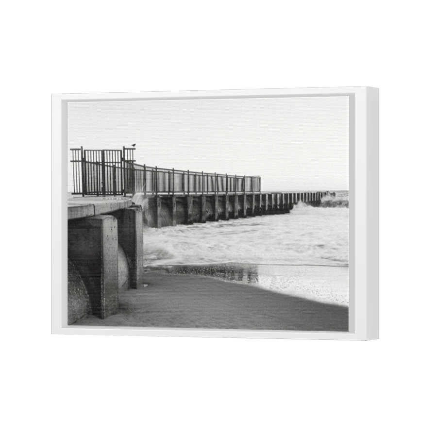 Thumbnail for Canvas - White Floating Frame