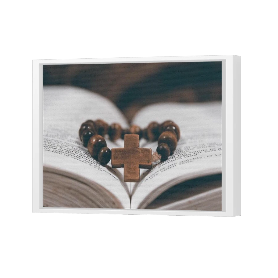 Thumbnail for Canvas - White Floating Frame