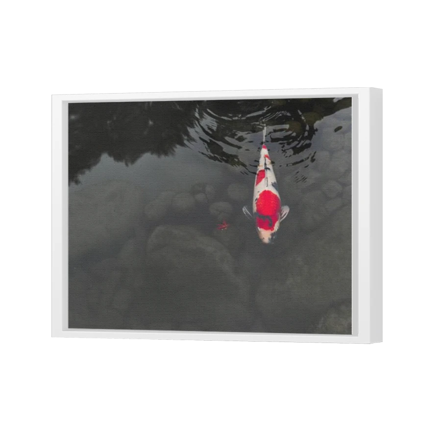 Thumbnail for Canvas - White Floating Frame