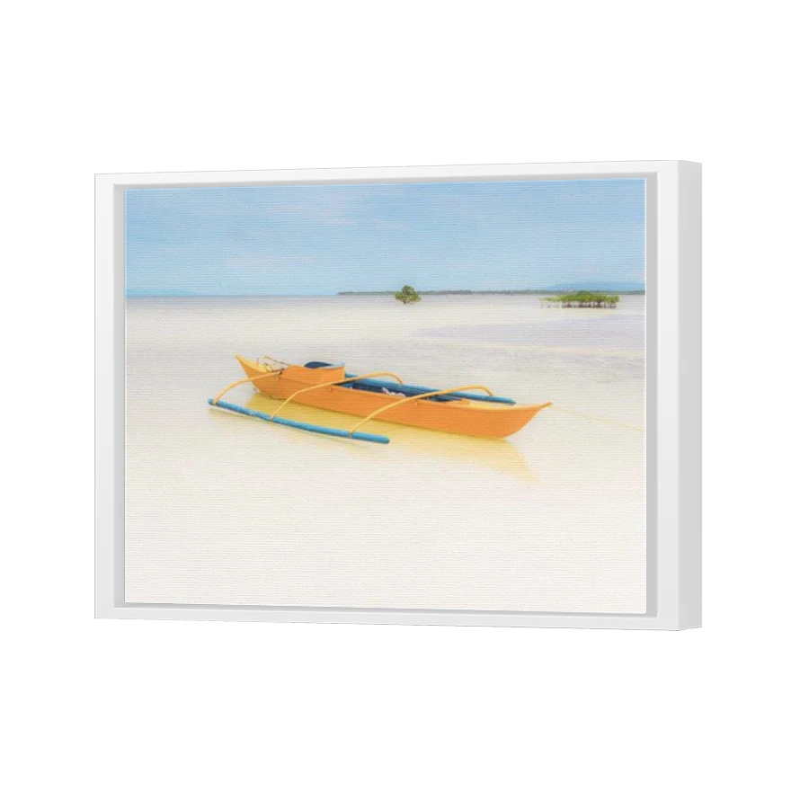 Thumbnail for Canvas - White Floating Frame
