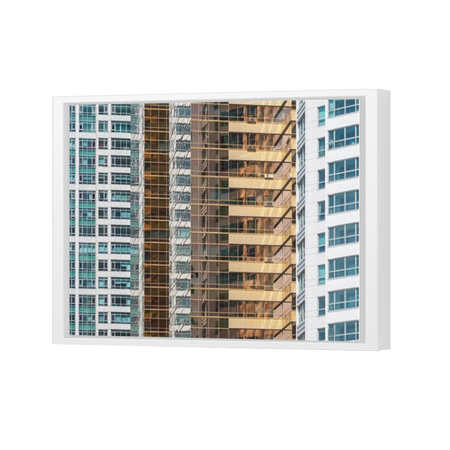 Thumbnail for Canvas - White Floating Frame
