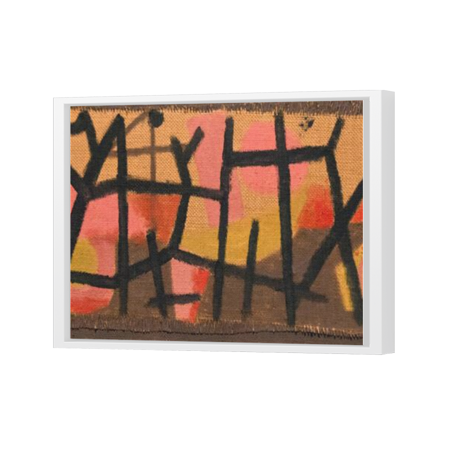 Thumbnail for Canvas - White Floating Frame