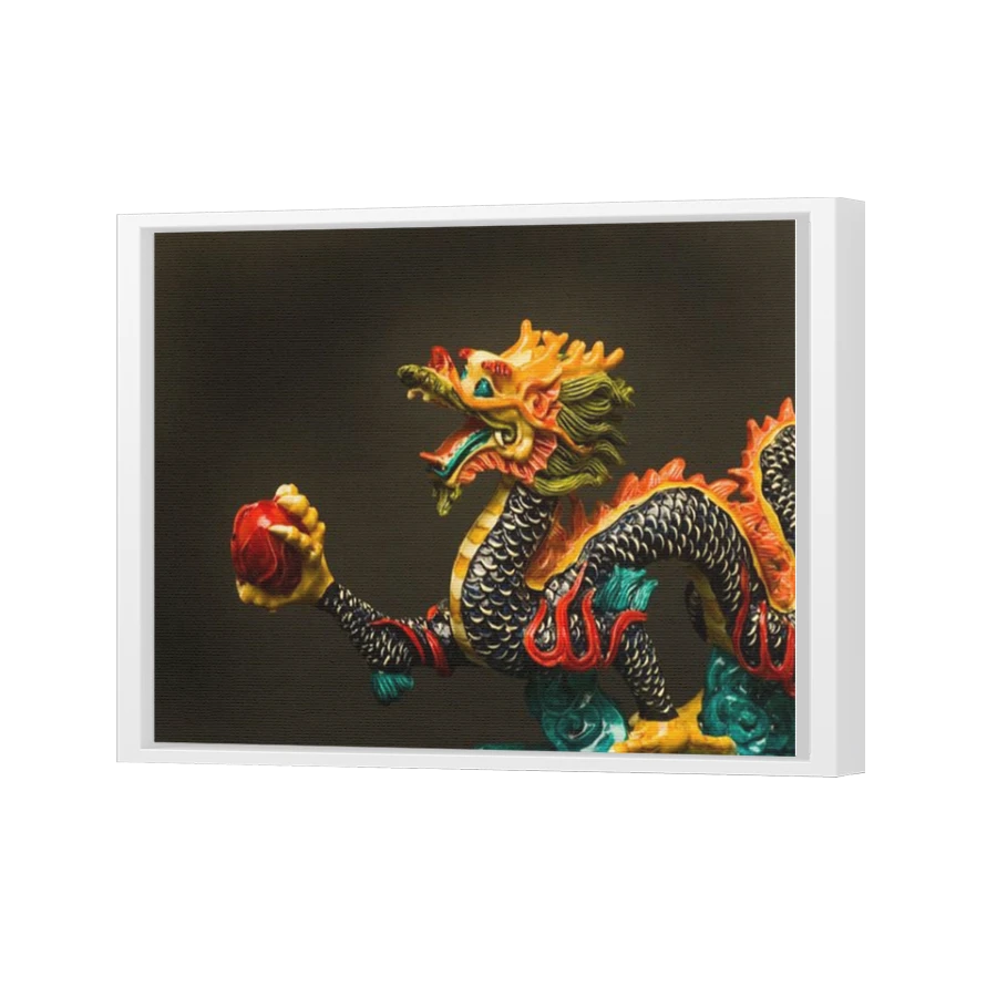 Thumbnail for Canvas - White Floating Frame
