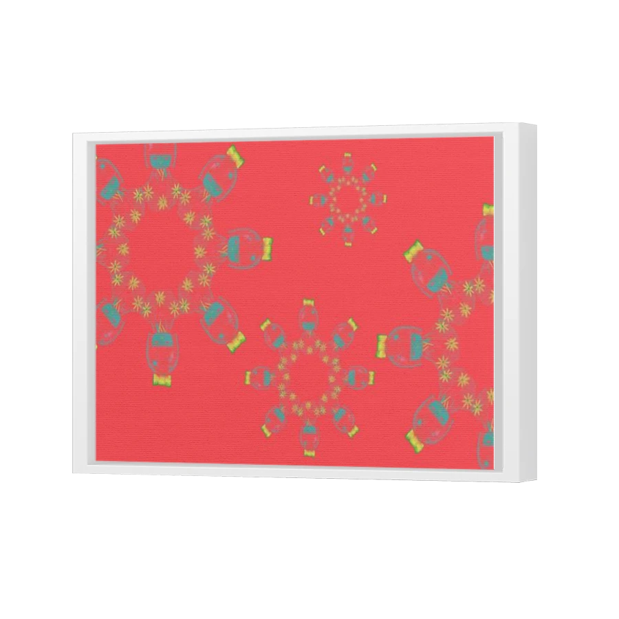 Thumbnail for Canvas - White Floating Frame