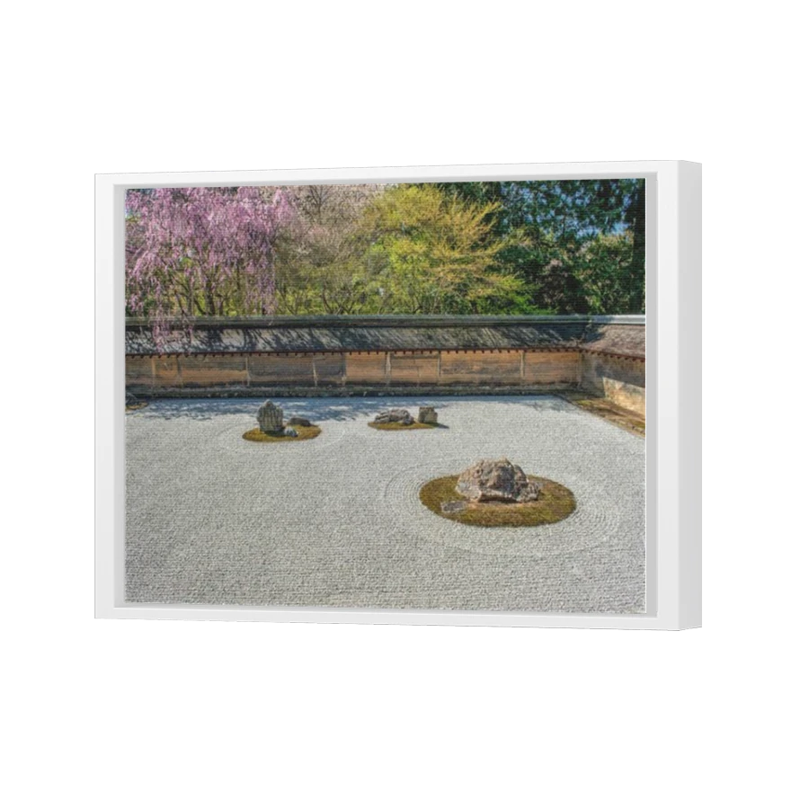 Thumbnail for Canvas - White Floating Frame