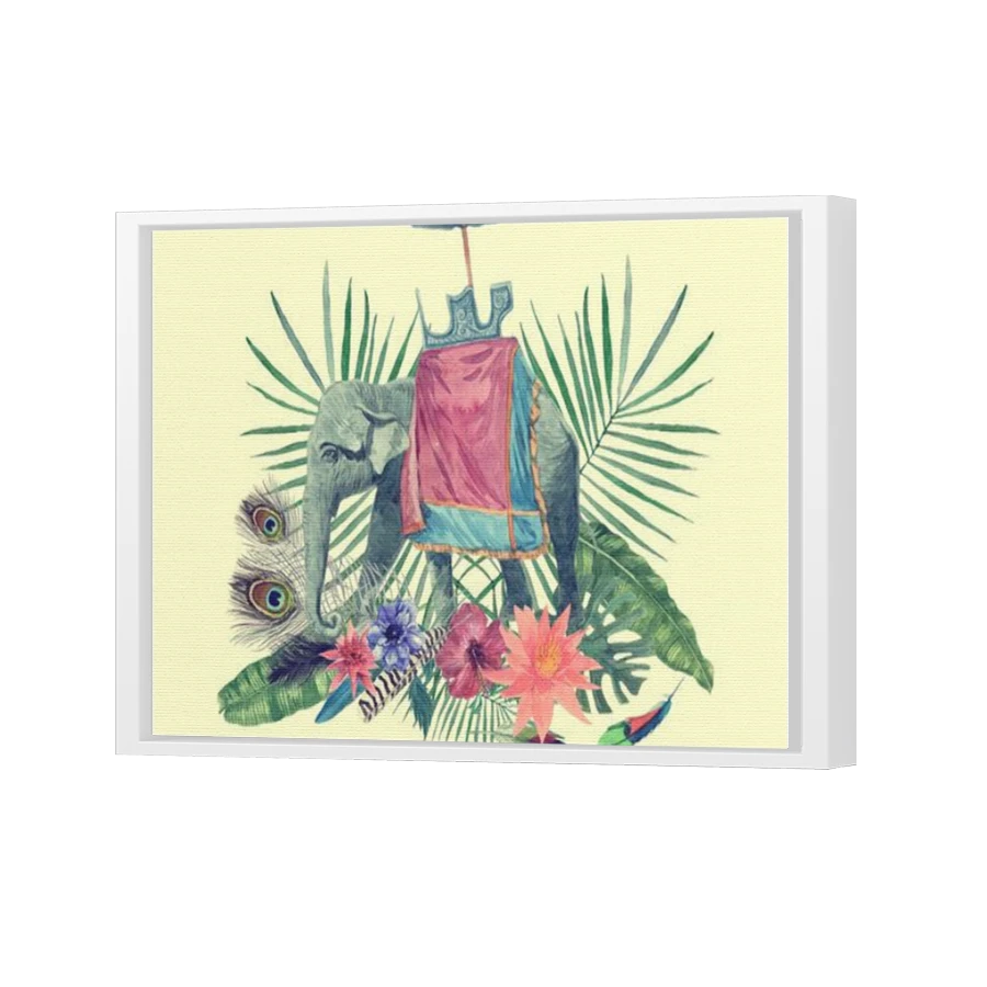 Thumbnail for Canvas - White Floating Frame