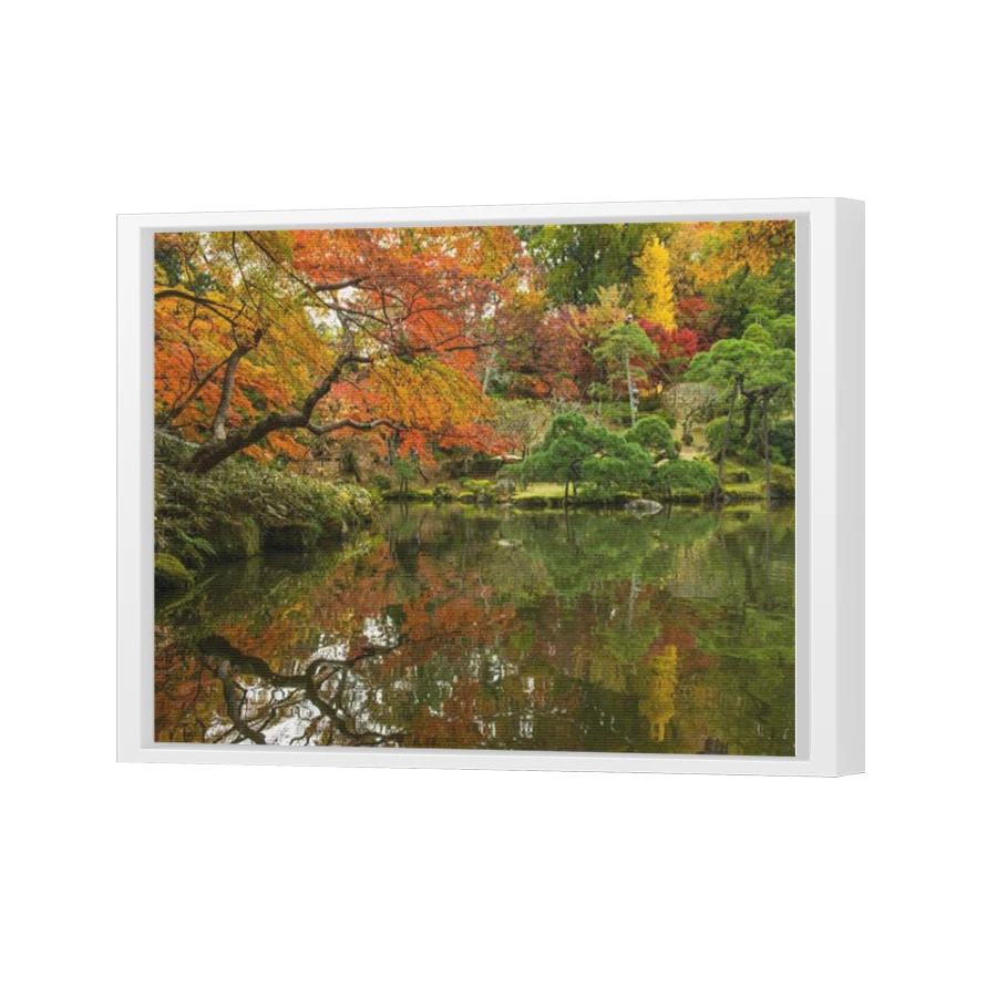 Thumbnail for Canvas - White Floating Frame