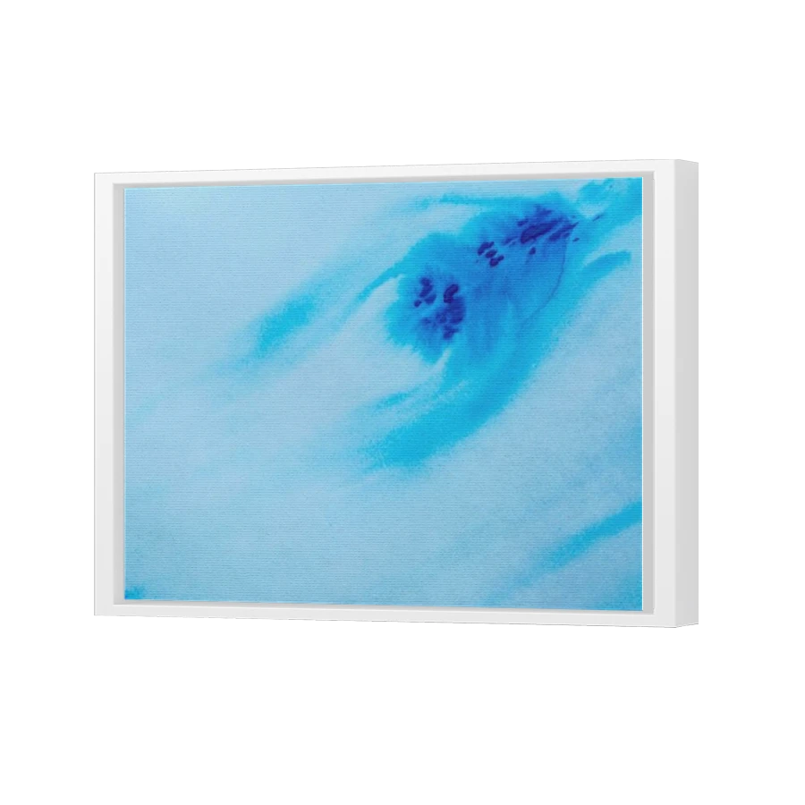 Thumbnail for Canvas - White Floating Frame
