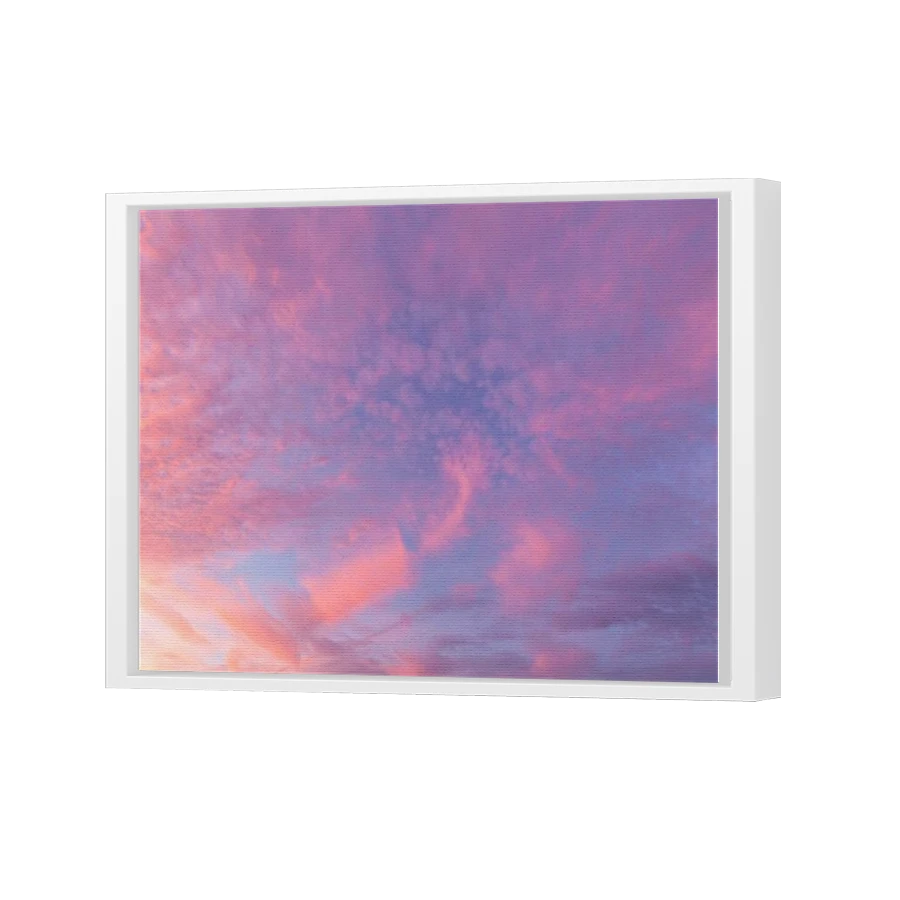 Thumbnail for Canvas - White Floating Frame