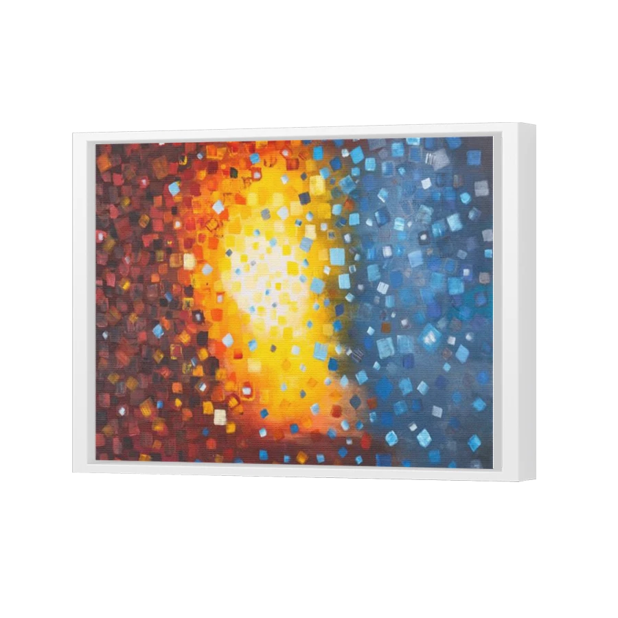 Thumbnail for Canvas - White Floating Frame
