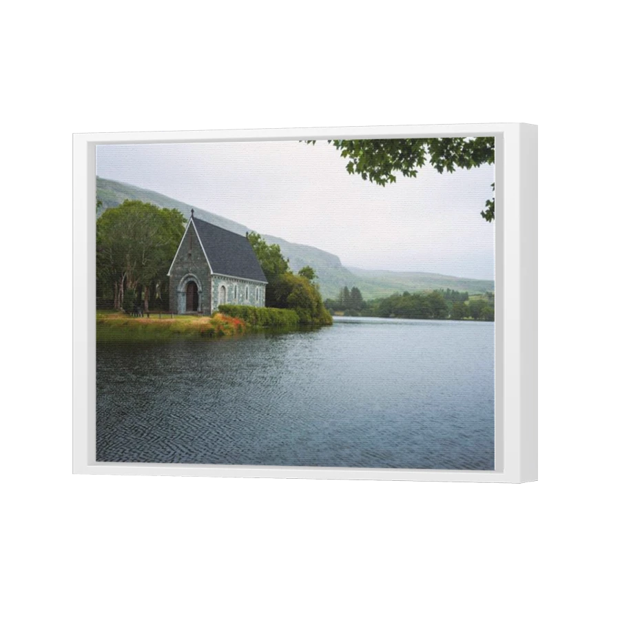 Thumbnail for Canvas - White Floating Frame