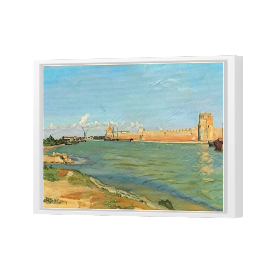 Thumbnail for Canvas - White Floating Frame