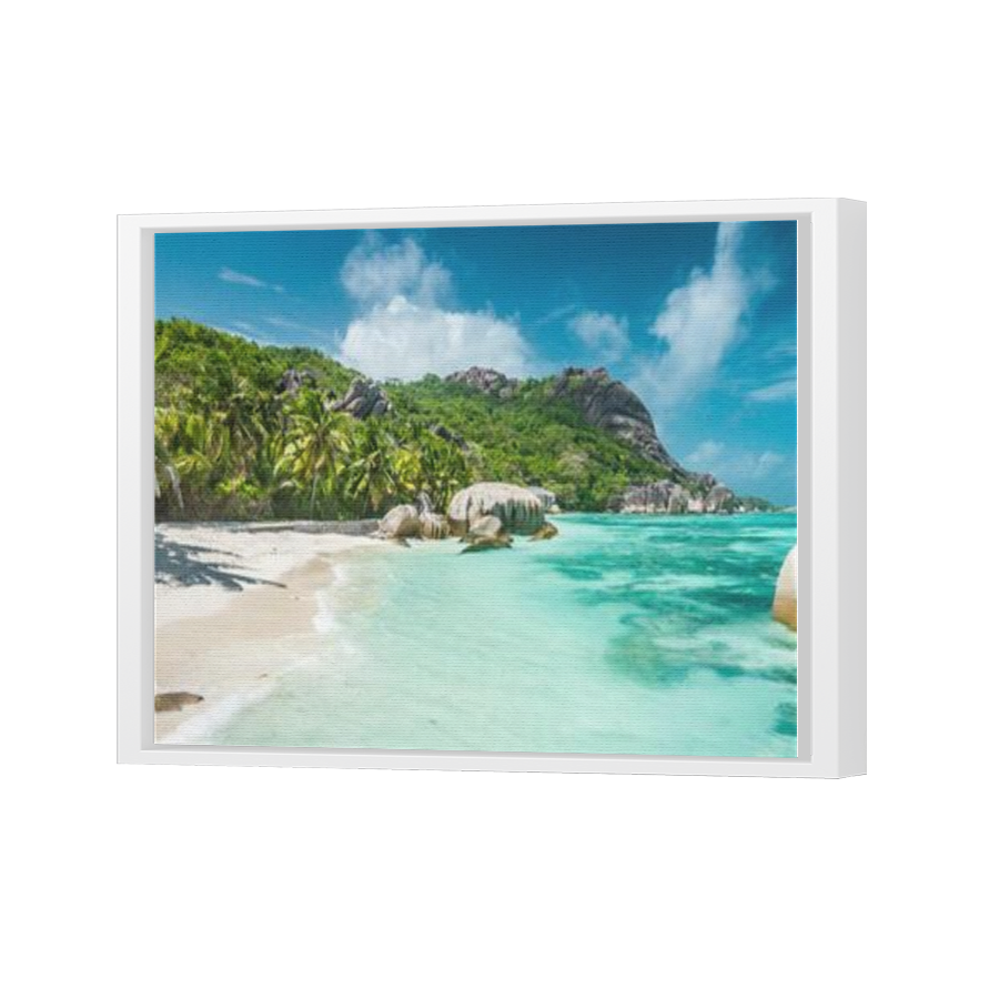 Thumbnail for Canvas - White Floating Frame