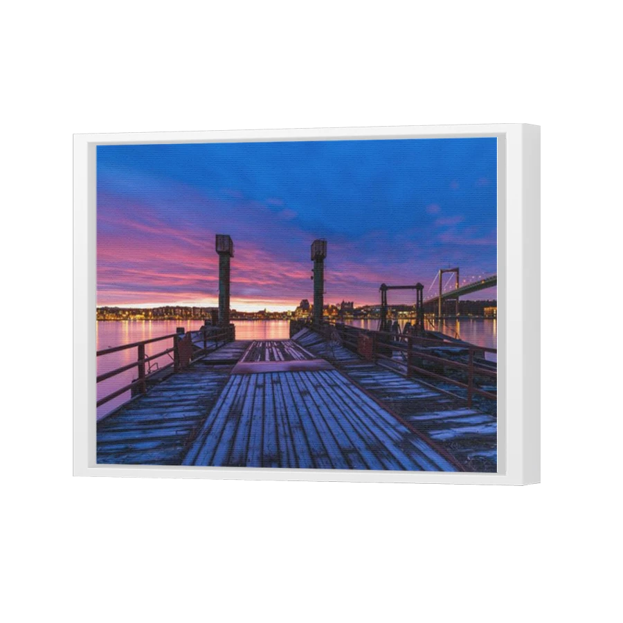 Thumbnail for Canvas - White Floating Frame
