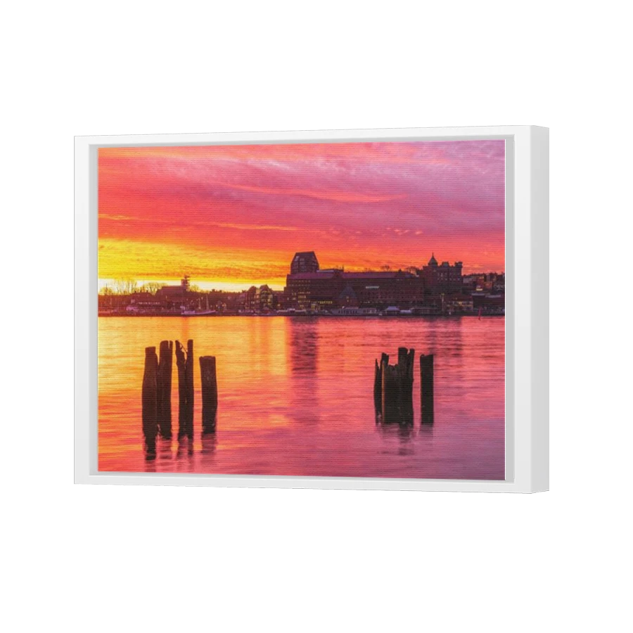 Thumbnail for Canvas - White Floating Frame