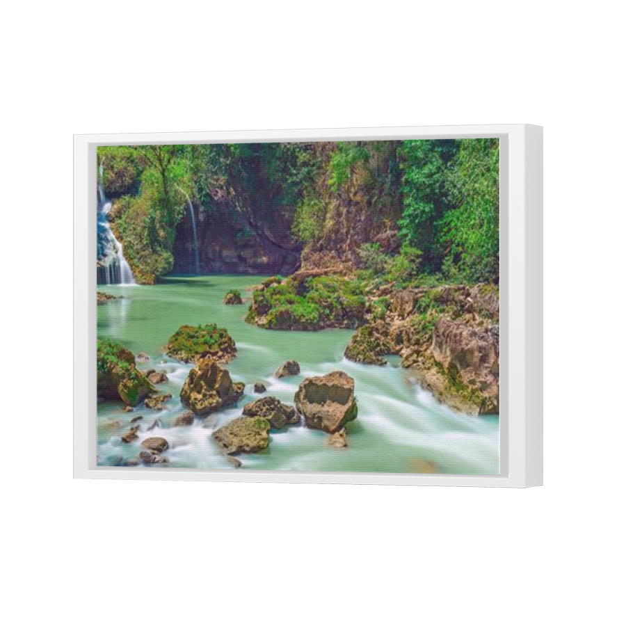 Thumbnail for Canvas - White Floating Frame