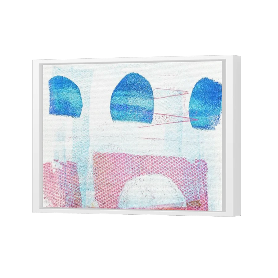 Thumbnail for Canvas - White Floating Frame