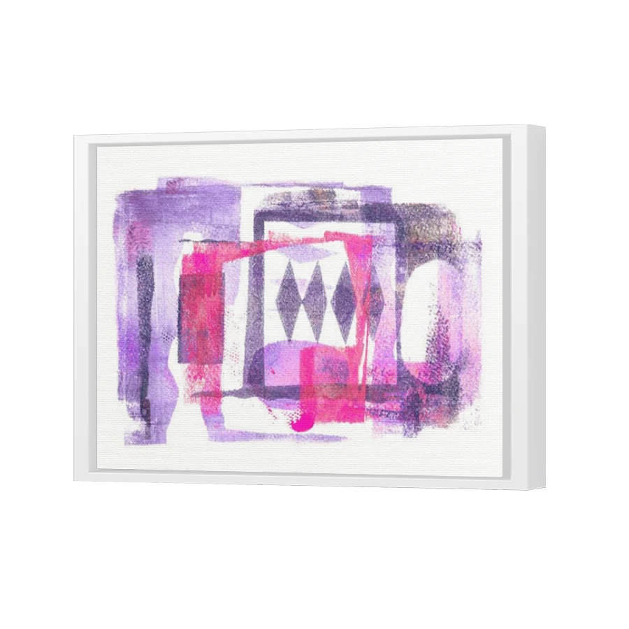 Thumbnail for Canvas - White Floating Frame