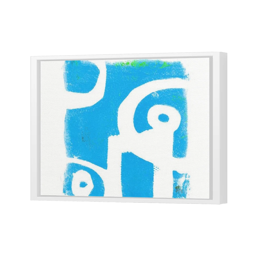 Thumbnail for Canvas - White Floating Frame