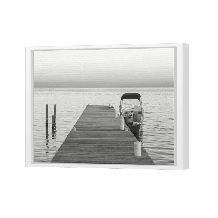 Thumbnail for Canvas - White Floating Frame