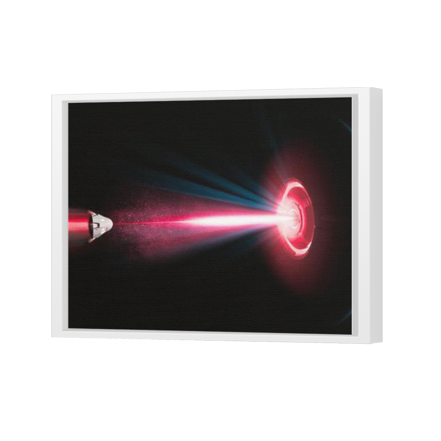 Thumbnail for Canvas - White Floating Frame
