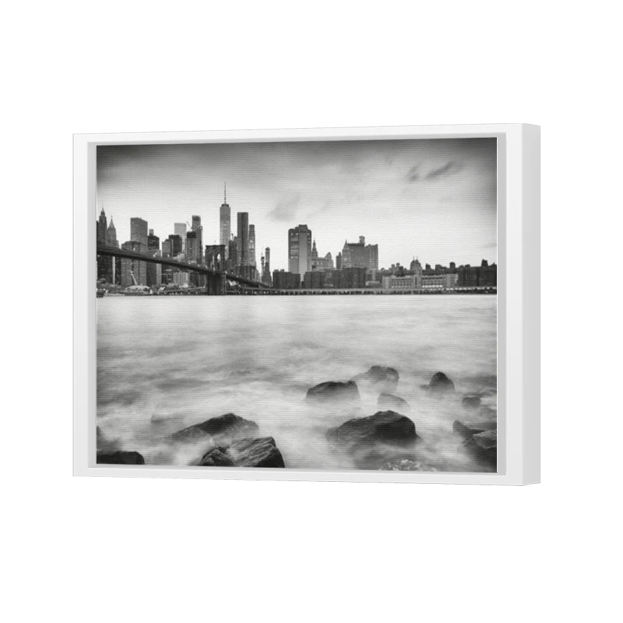 Thumbnail for Canvas - White Floating Frame