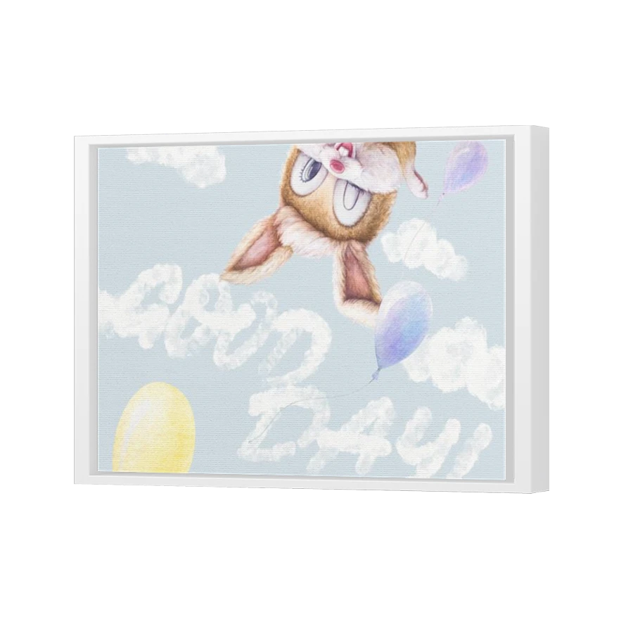Thumbnail for Canvas - White Floating Frame