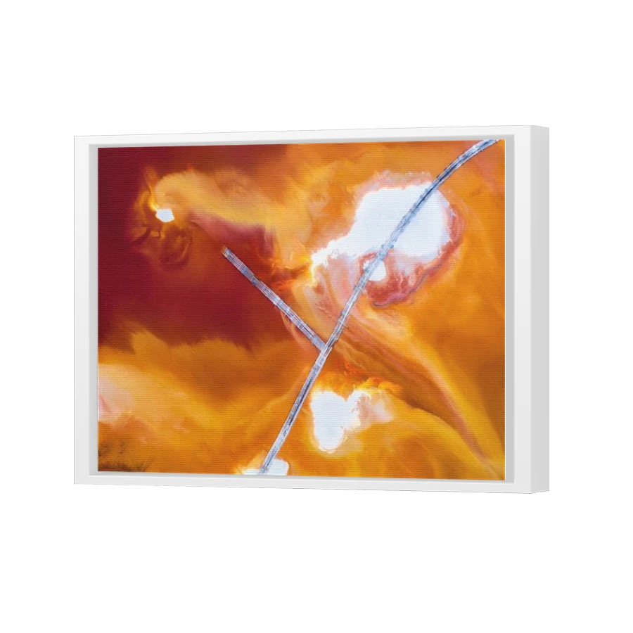 Thumbnail for Canvas - White Floating Frame