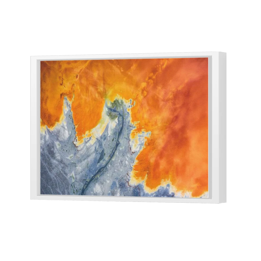Thumbnail for Canvas - White Floating Frame