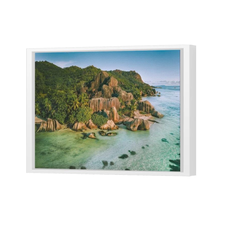 Thumbnail for Canvas - White Floating Frame