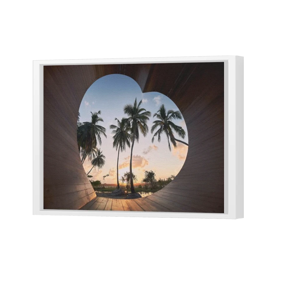 Thumbnail for Canvas - White Floating Frame