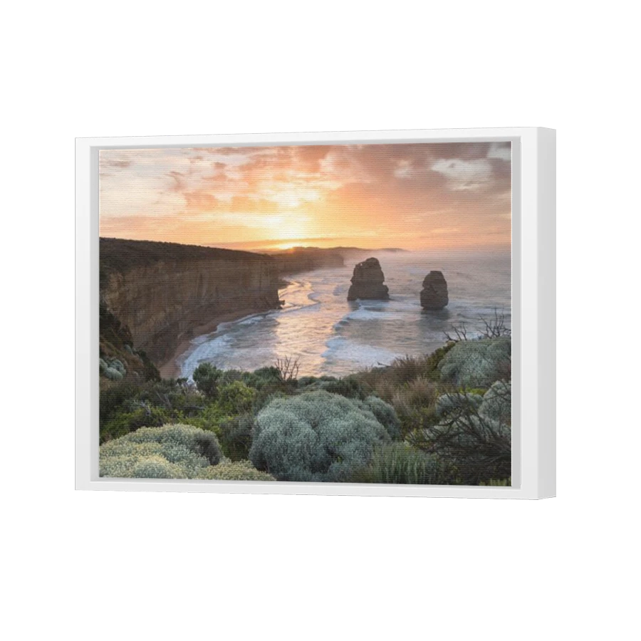 Thumbnail for Canvas - White Floating Frame